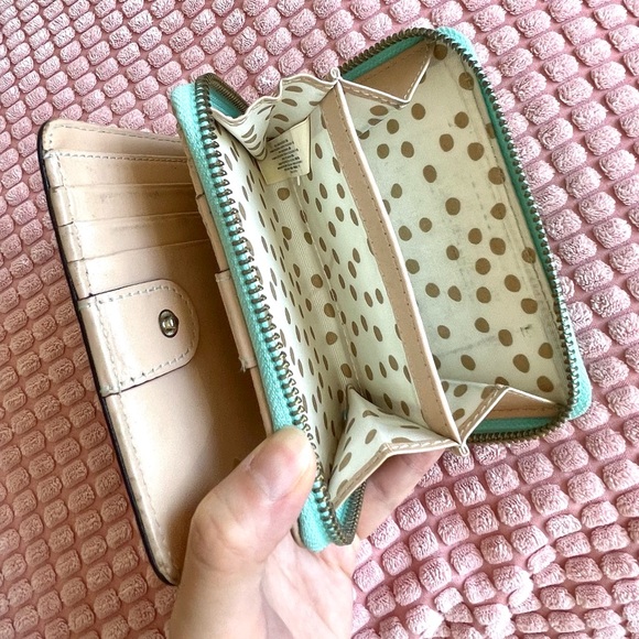 Kate Spade zipper wallet - Picture 5 of 8